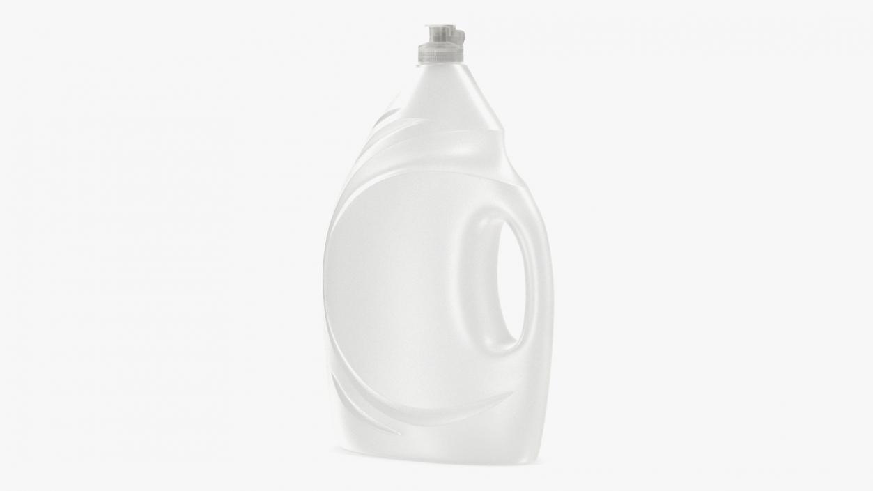 Plastic Bottle for Dish Soap Empty 3D model