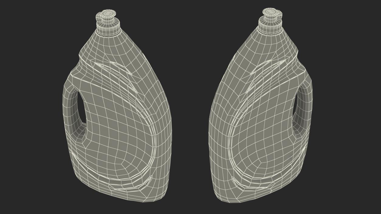 Plastic Bottle for Dish Soap Empty 3D model