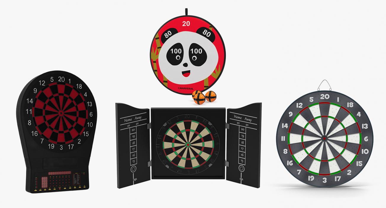 Dart Boards Collection 3 3D model