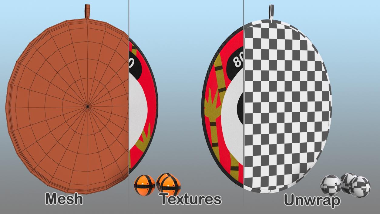 Dart Boards Collection 3 3D model