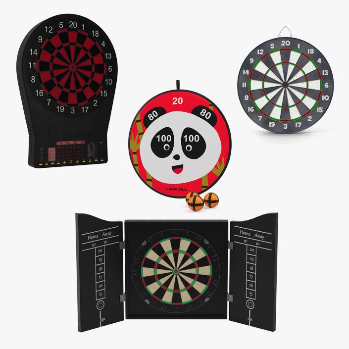 Dart Boards Collection 3 3D model