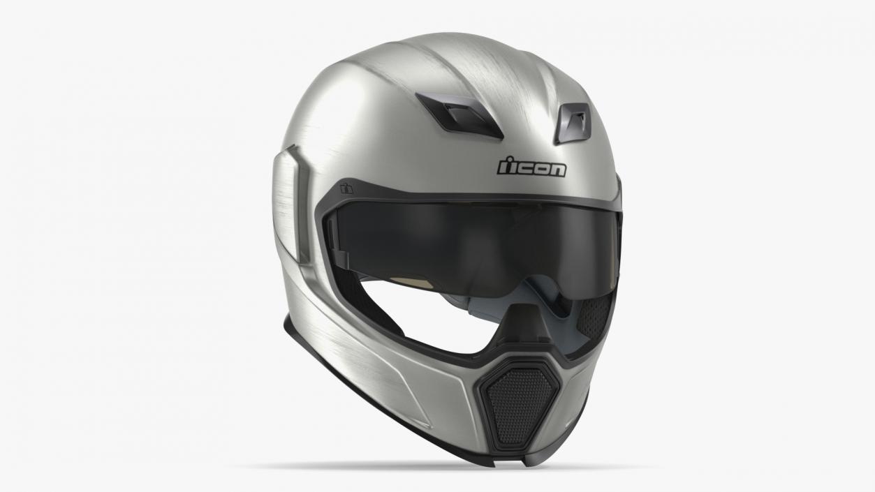 3D model Motorcycle Helmet Icon Airflite Quicksilver 2