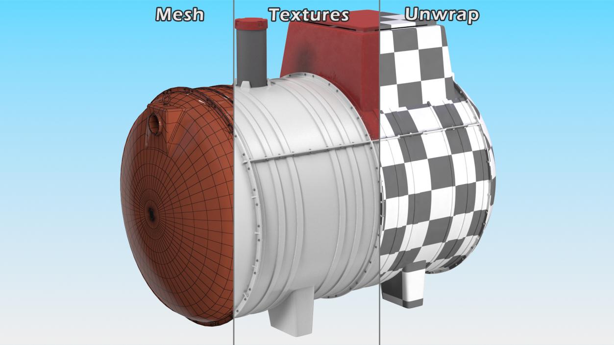 3D Wastewater Treatment Plant