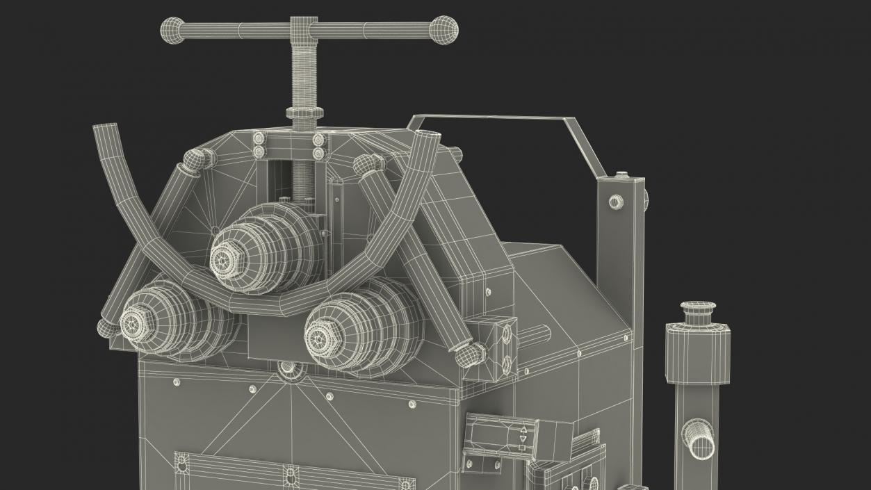 Pipe Bending Machine 2 3D
