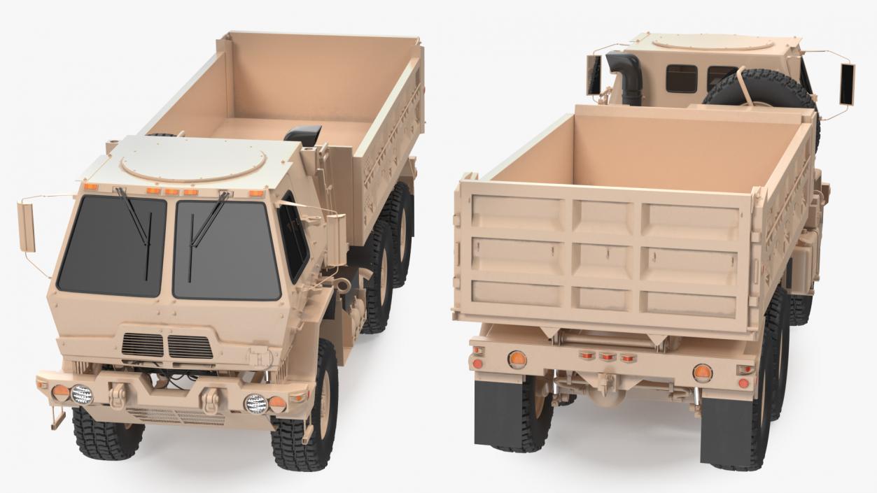 Oshkosh FMTV Dump Truck Exterior Only 3D