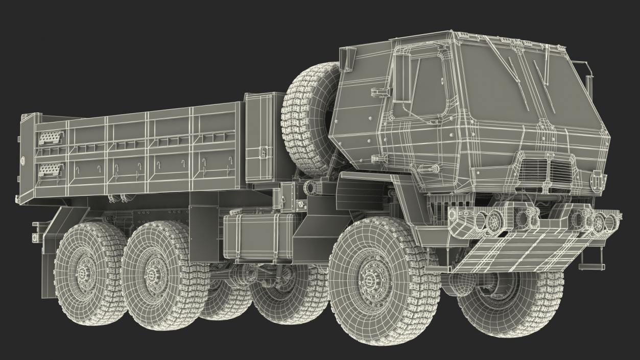 Oshkosh FMTV Dump Truck Exterior Only 3D