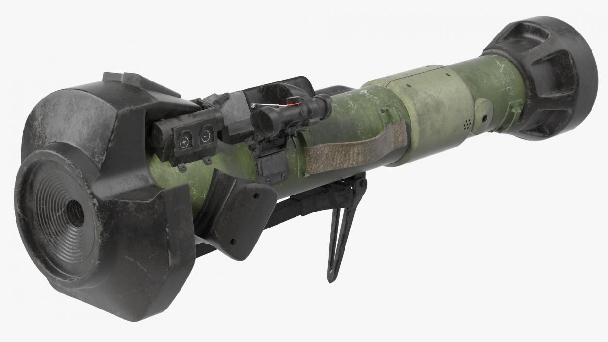 3D NLAW Rocket Launcher Dirty