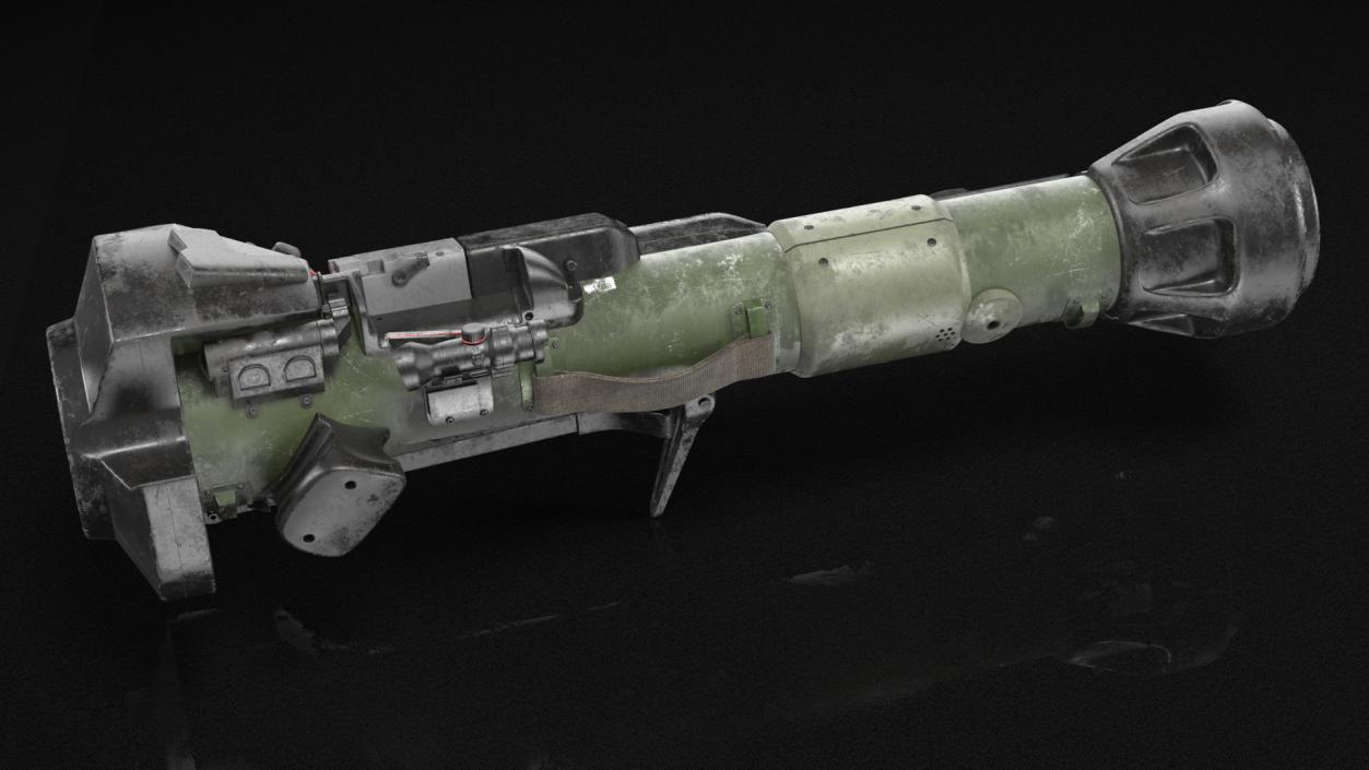 3D NLAW Rocket Launcher Dirty