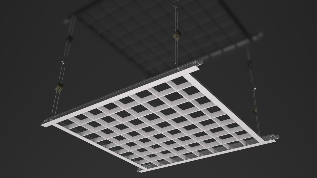 3D Aluminum Grid Ceiling