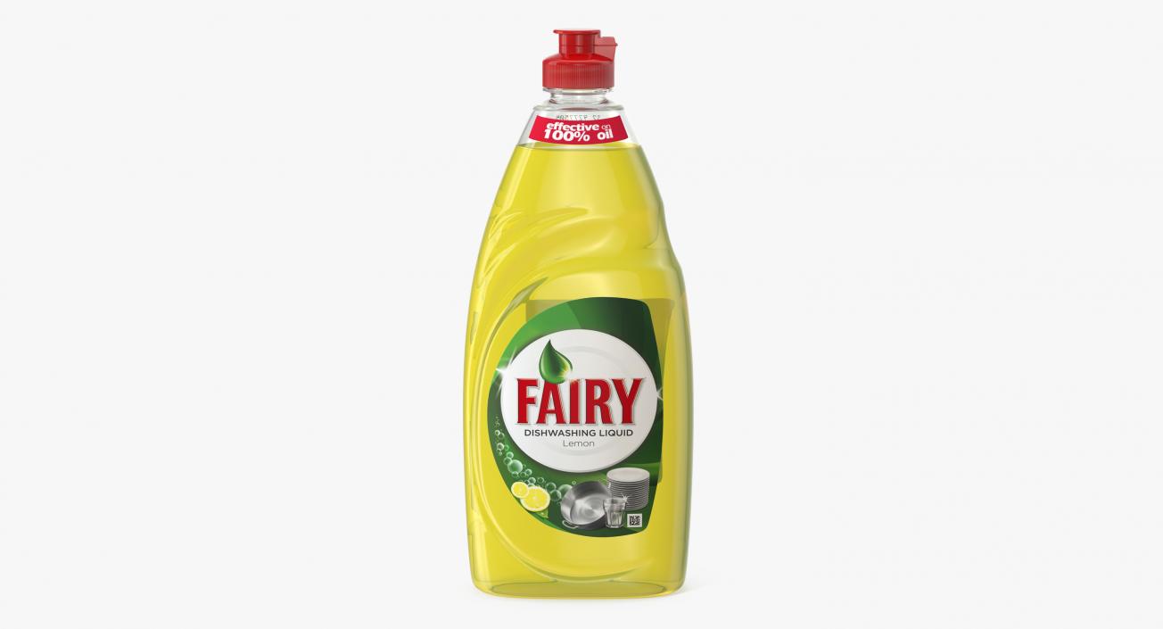 3D model Lemon Dishwashing Liquid Fairy