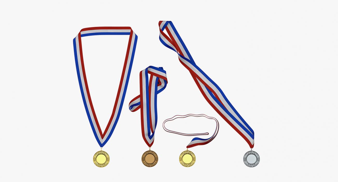 3D Medals and Awards Collection model