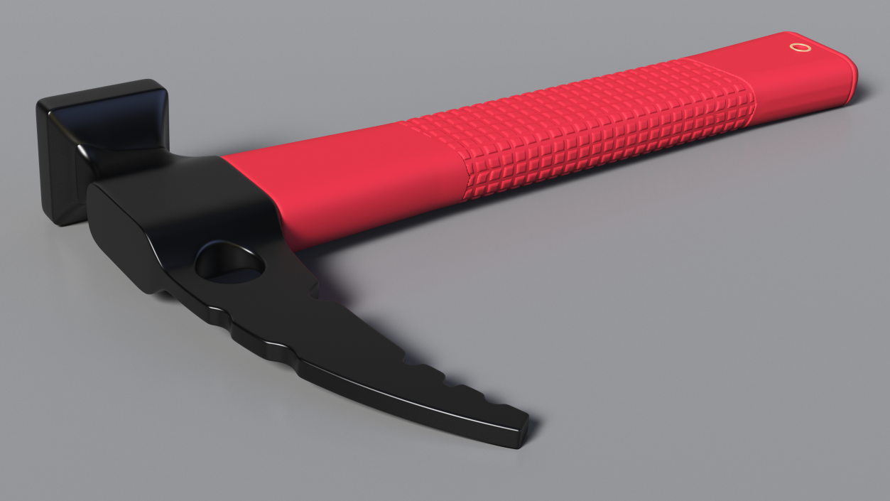 3D Rockhammer with Red Handle