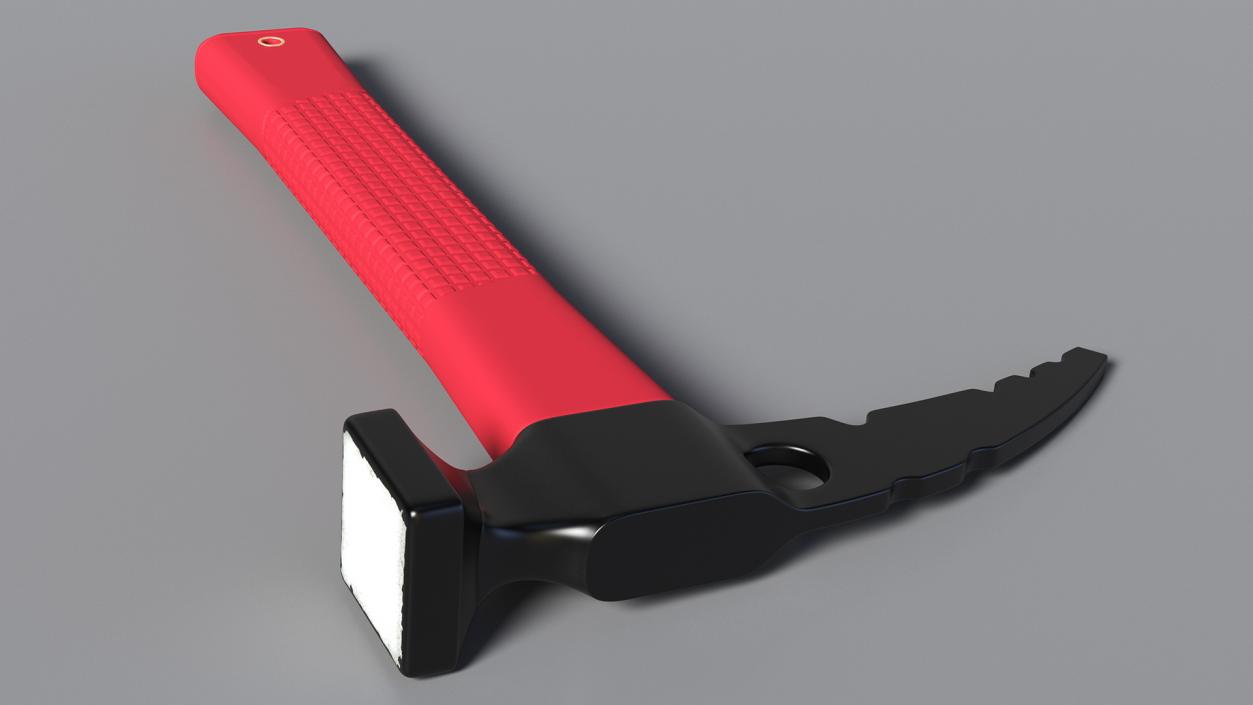 3D Rockhammer with Red Handle