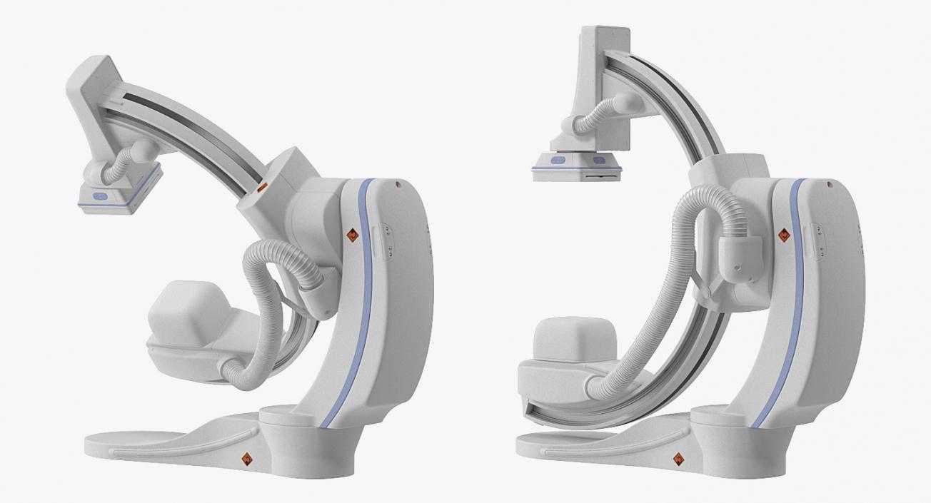 Floor Mounted C-Arm System Toshiba 3D model