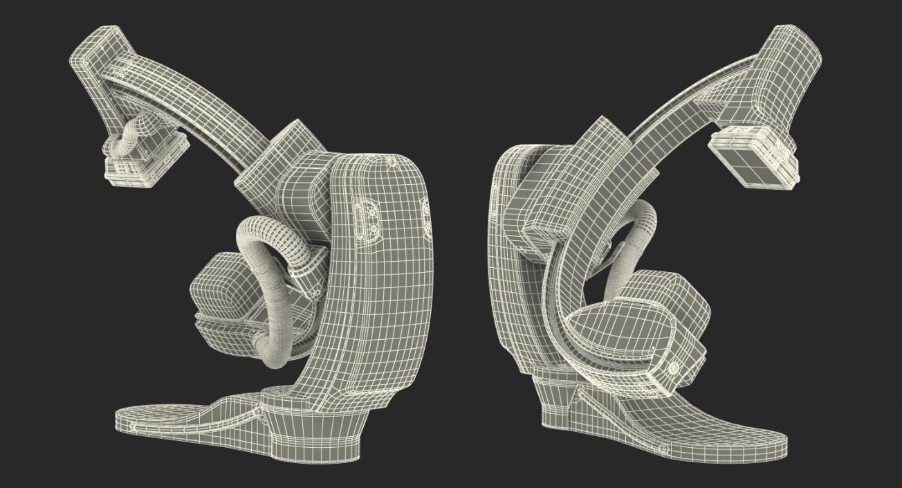 Floor Mounted C-Arm System Toshiba 3D model