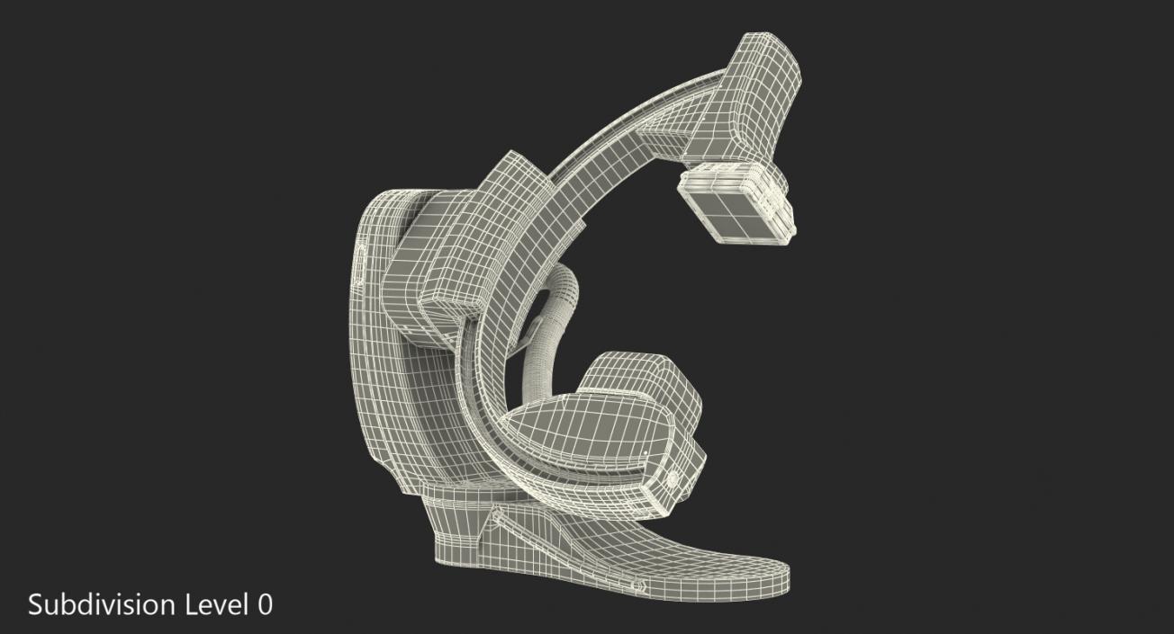 Floor Mounted C-Arm System Toshiba 3D model