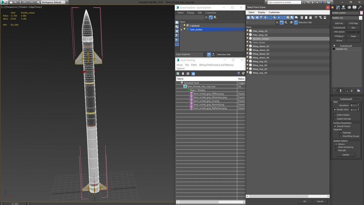 Tamir Rocket 3D