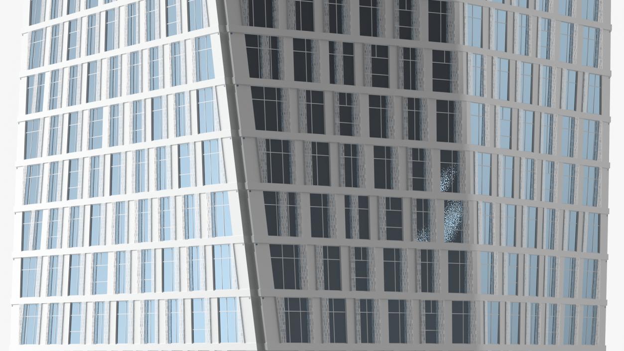 Cayan Tower Skyscraper 3D