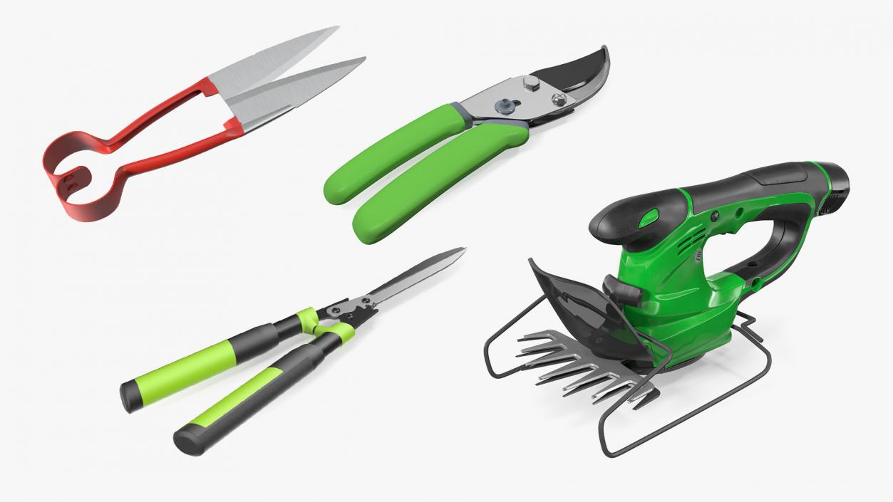 3D Garden Shears Collection 2