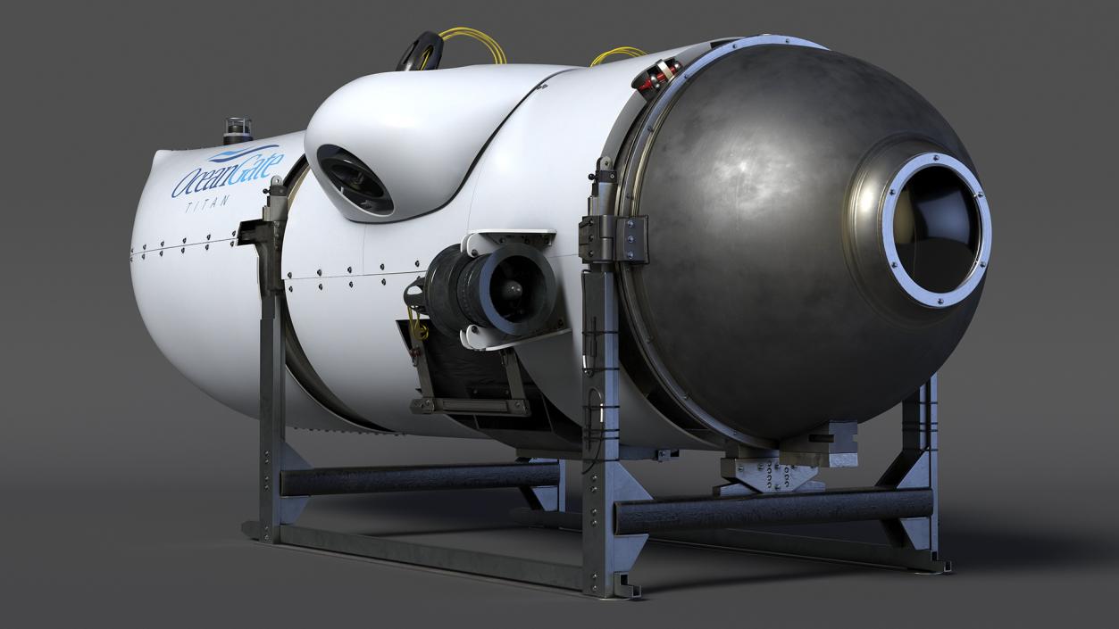 OceanGate Titan Submarine New 3D model