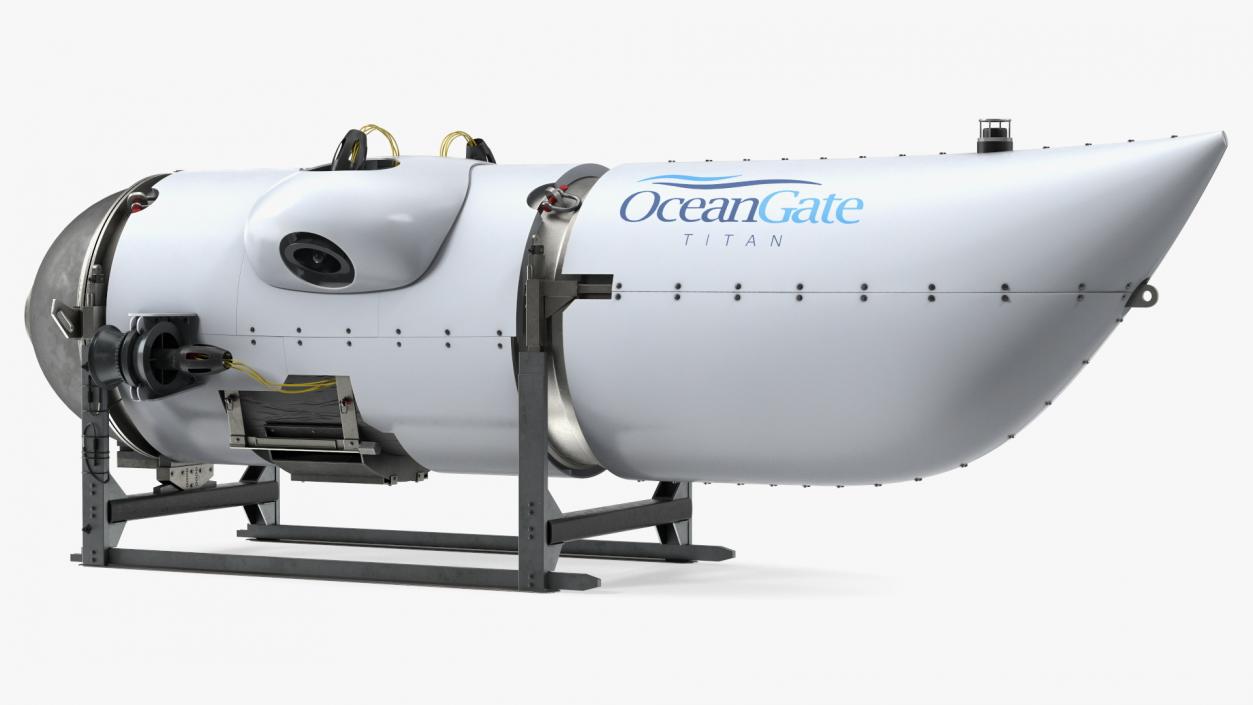 OceanGate Titan Submarine New 3D model