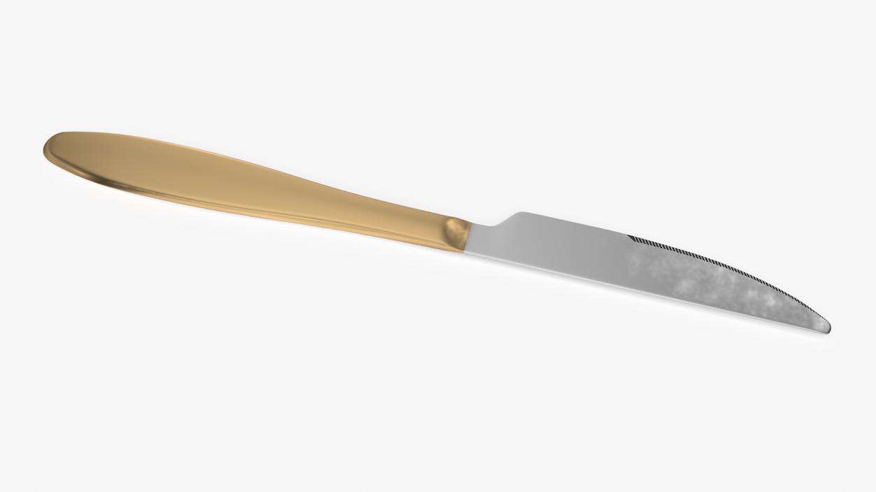 Golden Knife 2 3D model