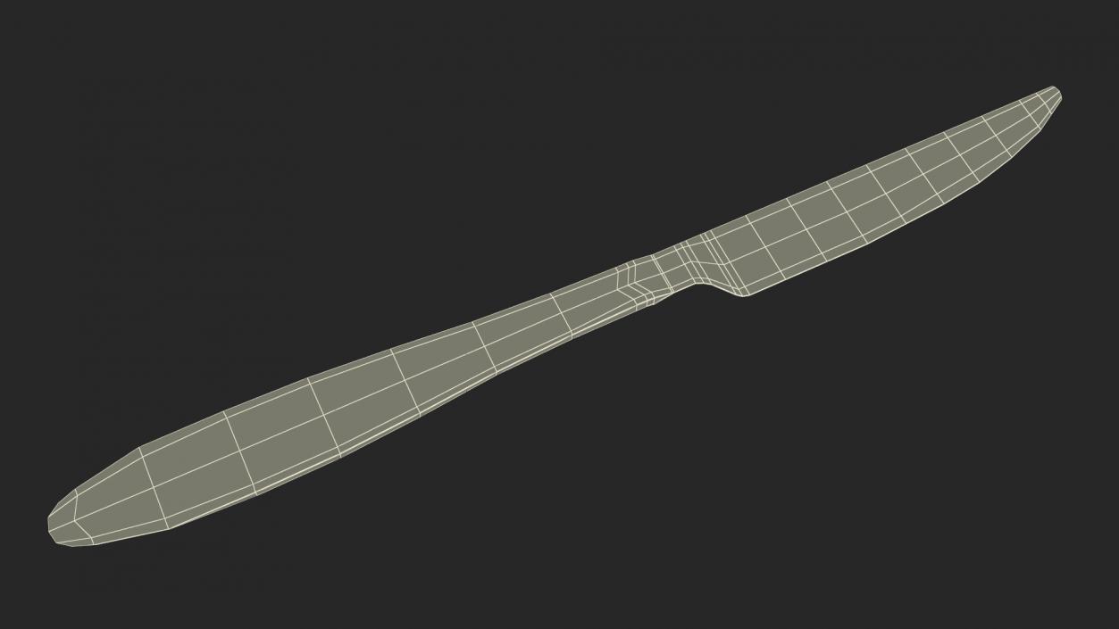 Golden Knife 2 3D model