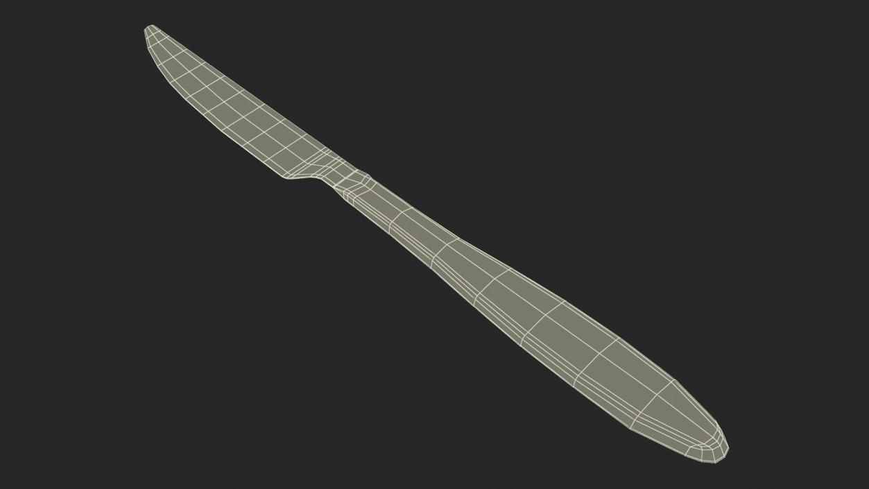 Golden Knife 2 3D model