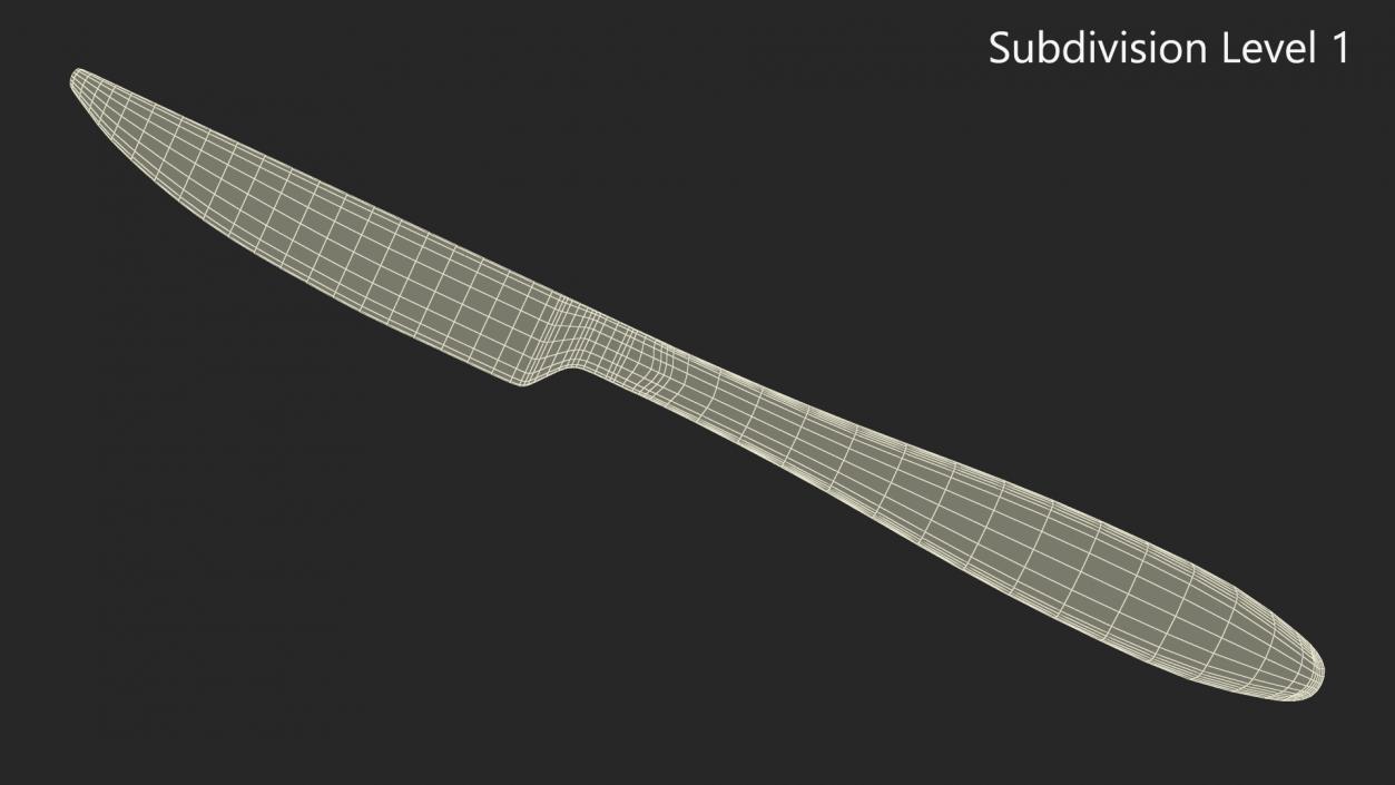 Golden Knife 2 3D model