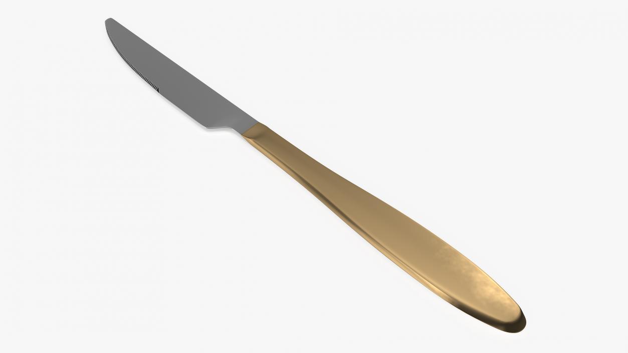 Golden Knife 2 3D model