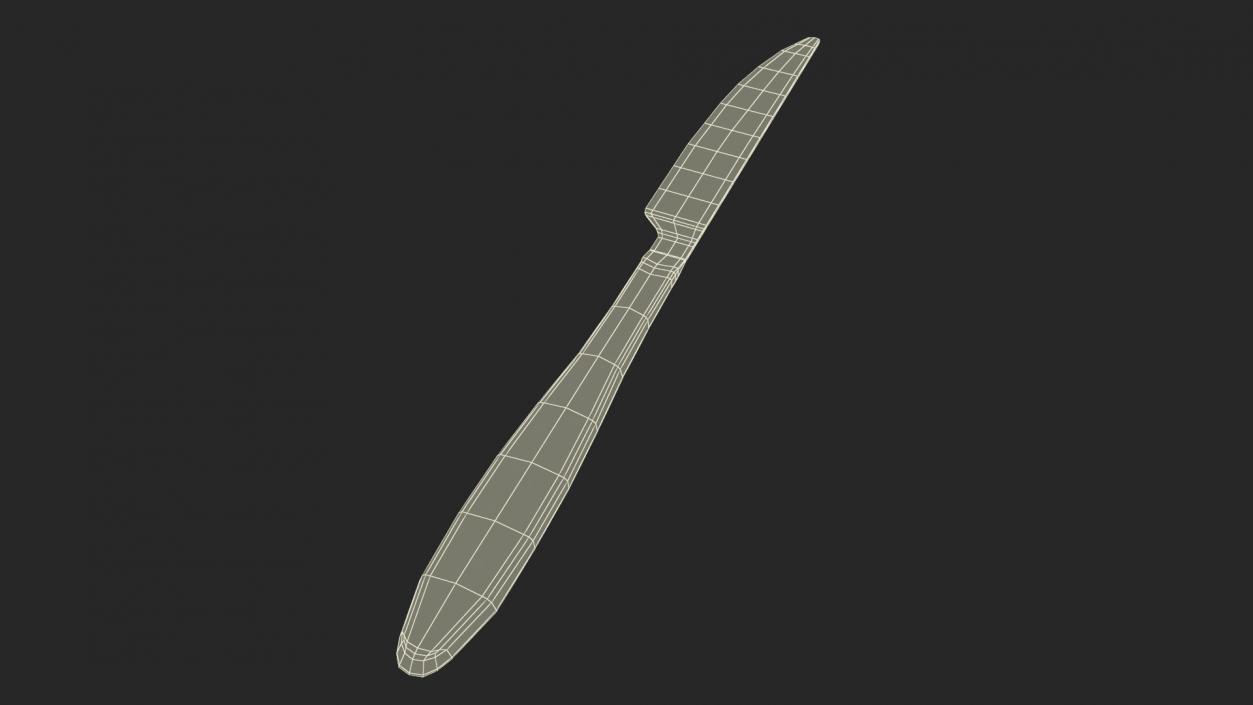 Golden Knife 2 3D model