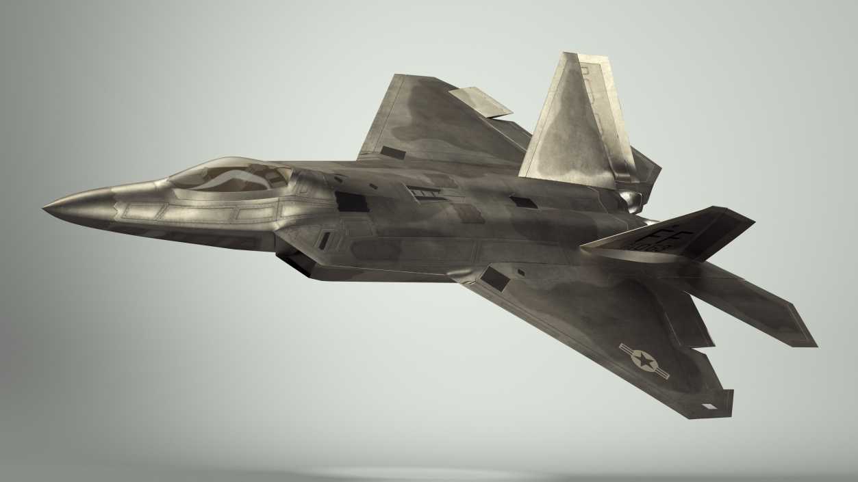 Raptor F 22 Simple Interior 3D