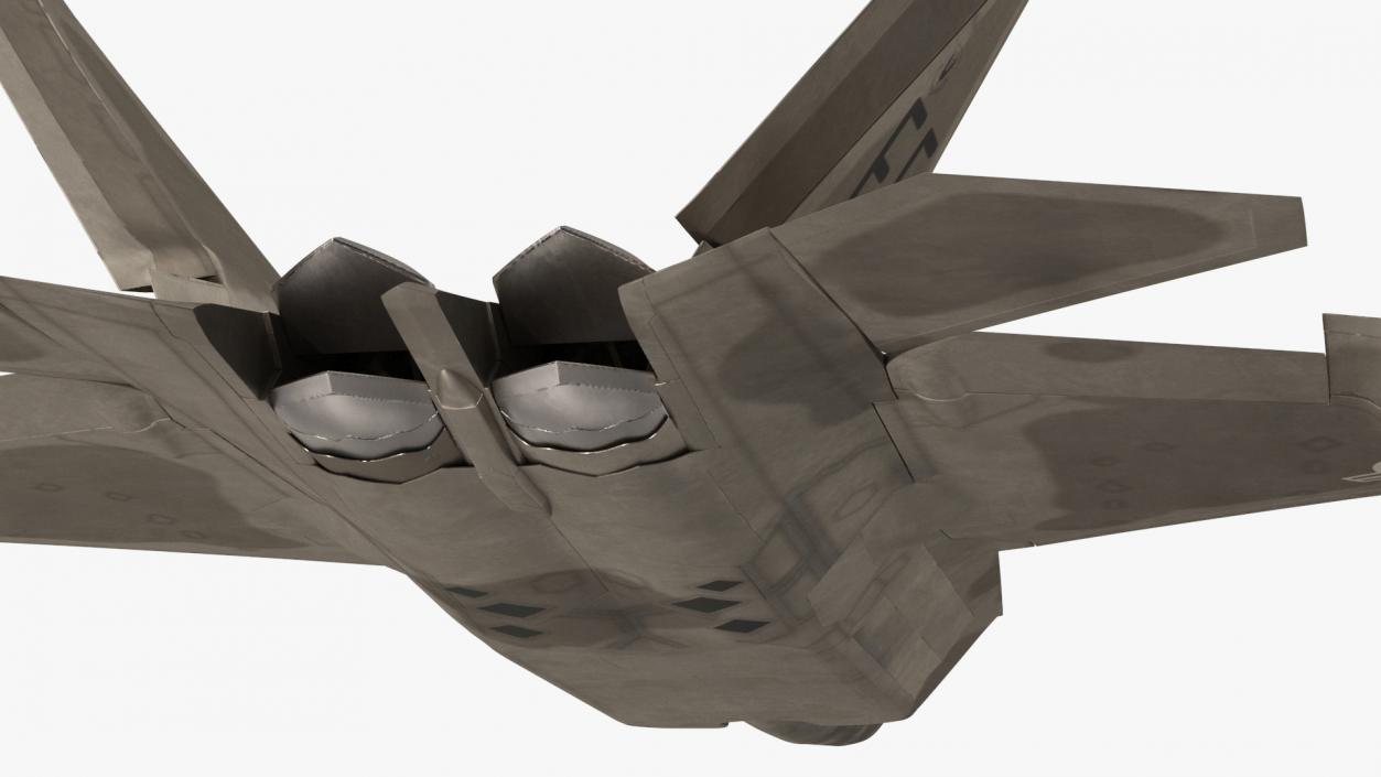 Raptor F 22 Simple Interior 3D