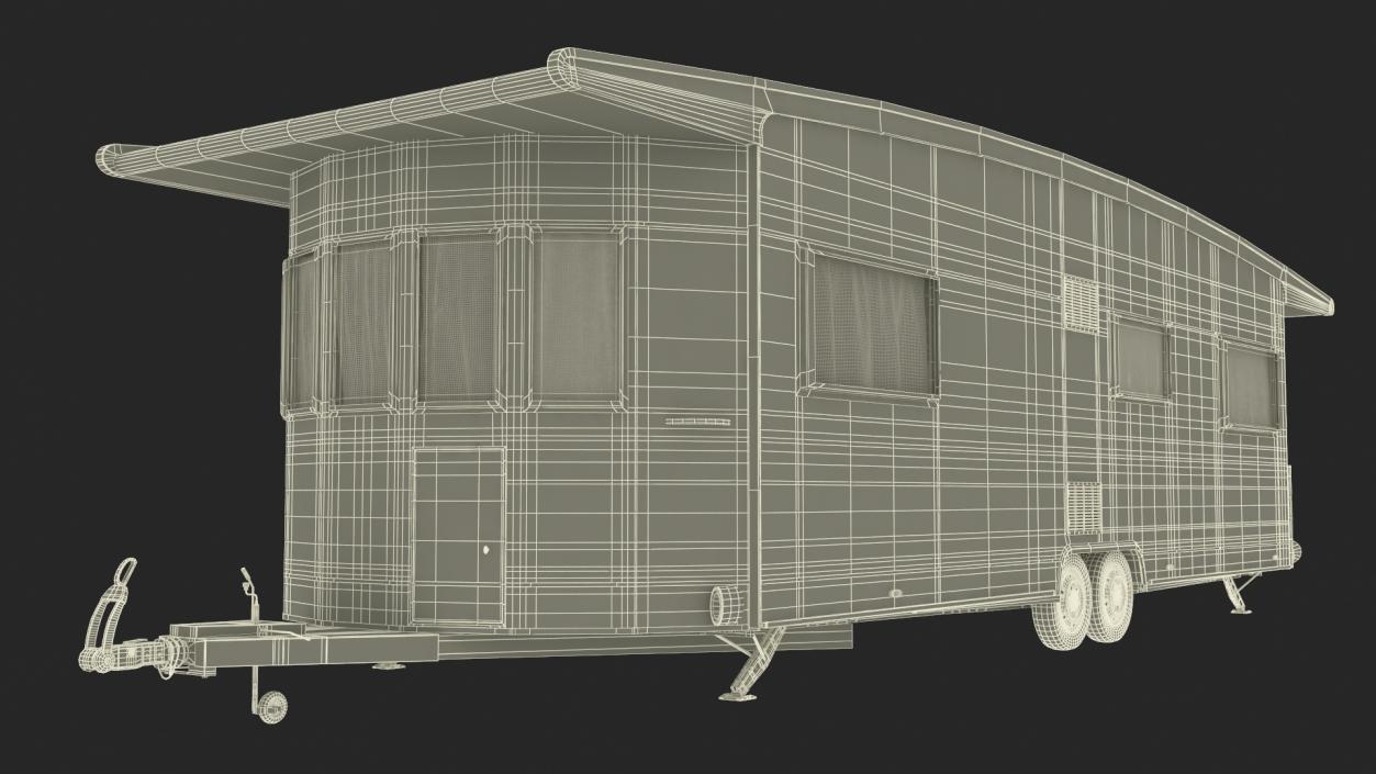 LANDHAUS Hobby Caravan 3D