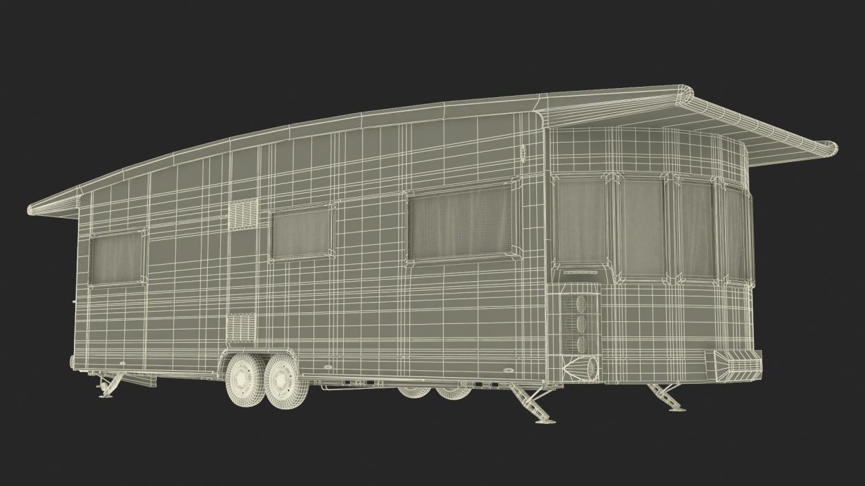 LANDHAUS Hobby Caravan 3D