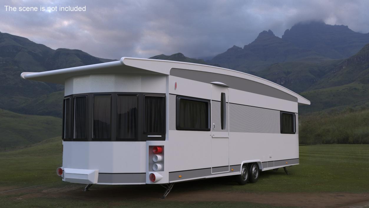 LANDHAUS Hobby Caravan 3D