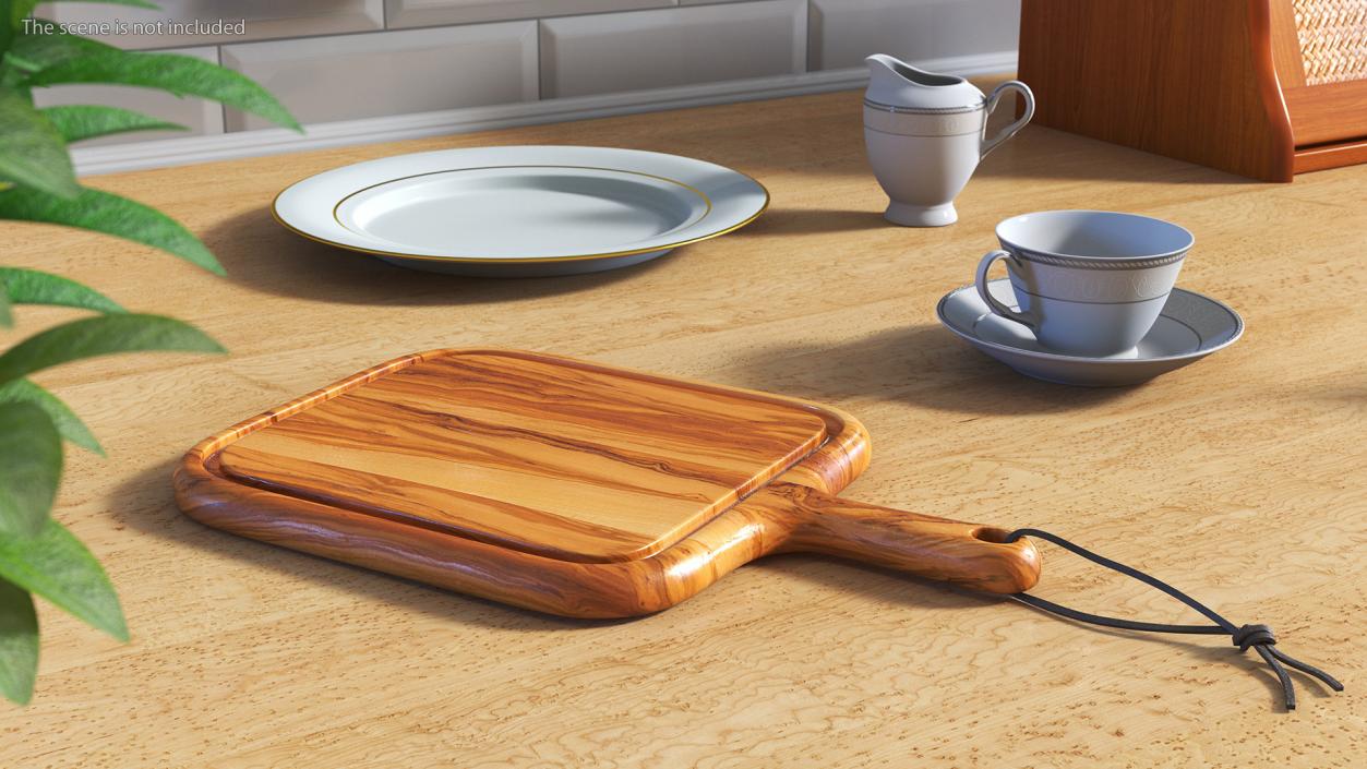 Steak Serving Board 3D model