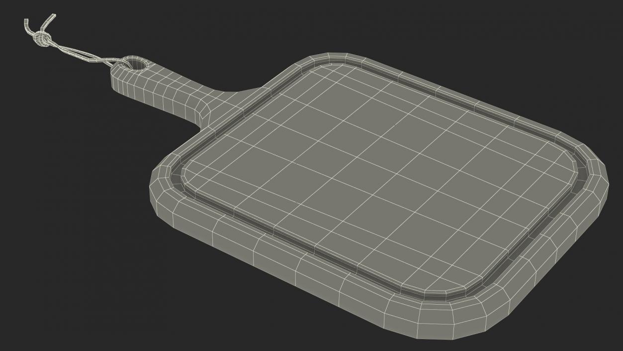 Steak Serving Board 3D model