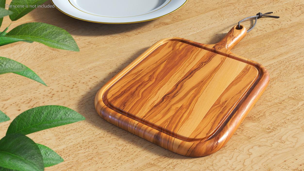 Steak Serving Board 3D model