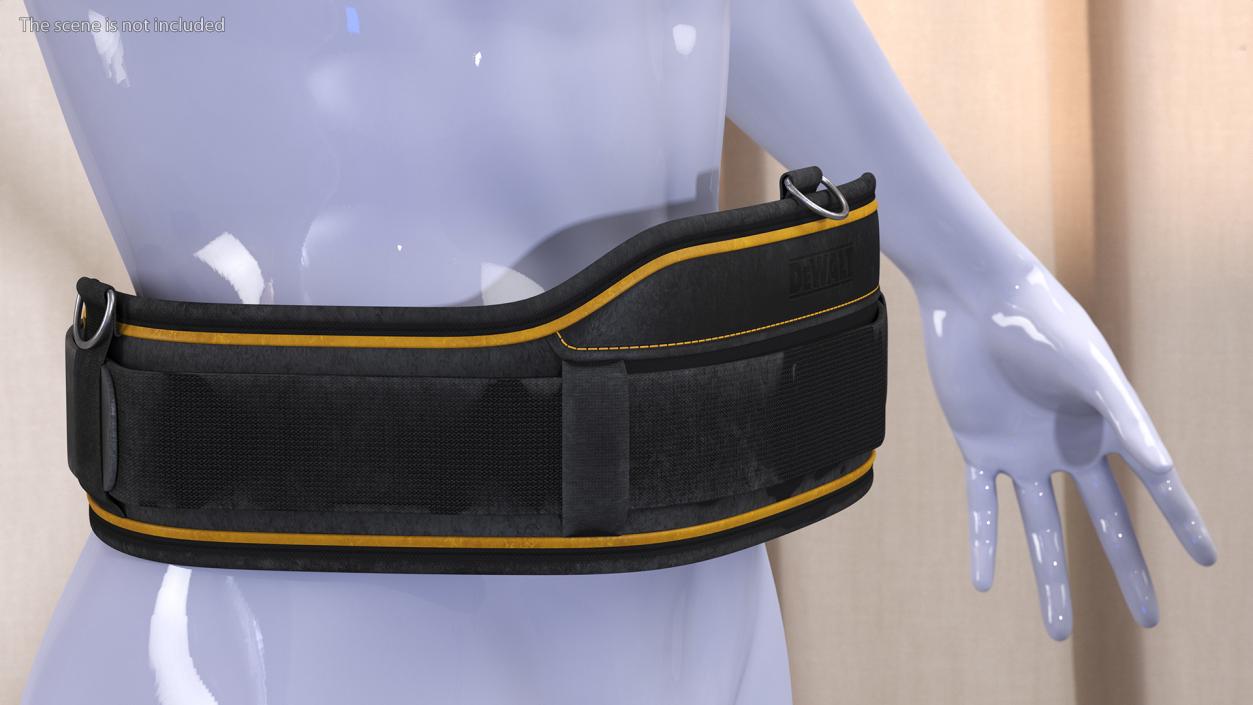 3D model DeWalt Heavy Duty Tool Belt DWST1 75651 Dusty