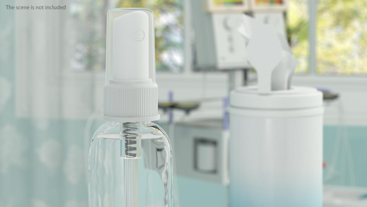 Hand Sanitizer Spray Bottle 3D