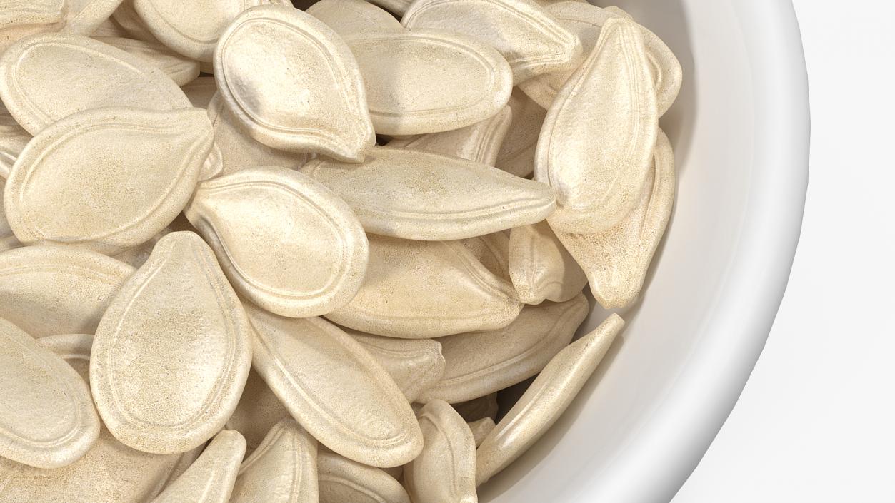 3D Beans and Seeds in a Bowl Collection