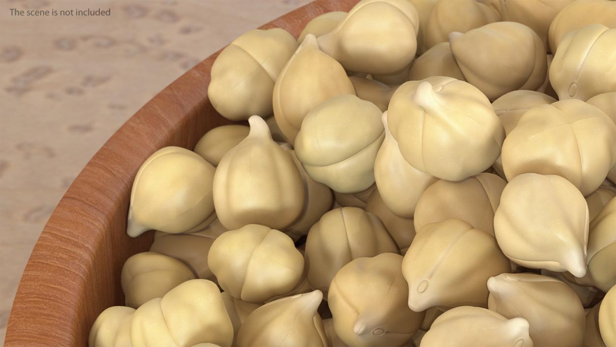 3D Beans and Seeds in a Bowl Collection