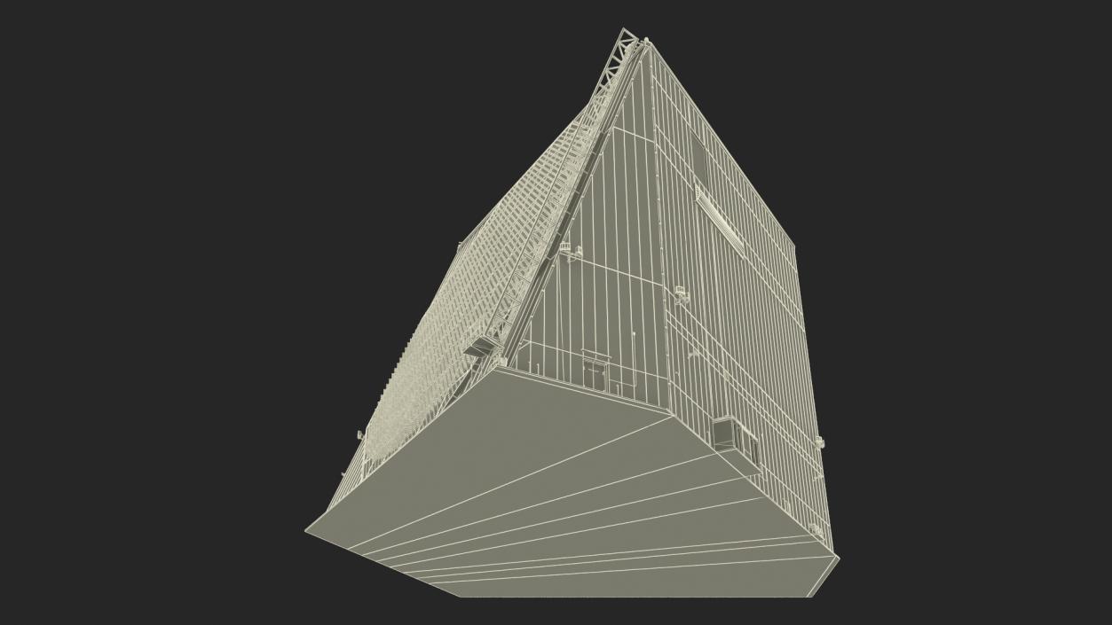 UEWR Early Missile Warning Radar 3D