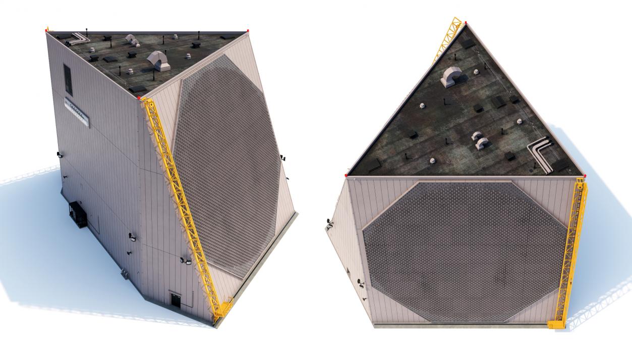 UEWR Early Missile Warning Radar 3D