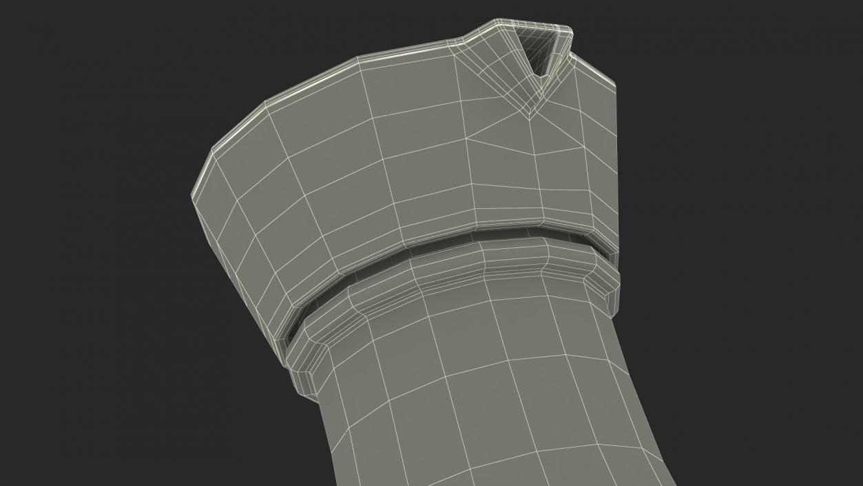 3D Empty Sauce Bottle model