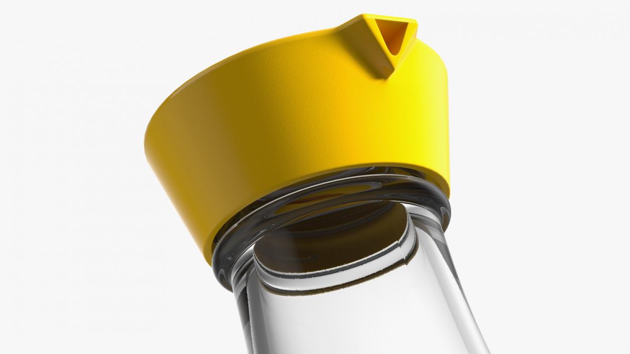 3D Empty Sauce Bottle model