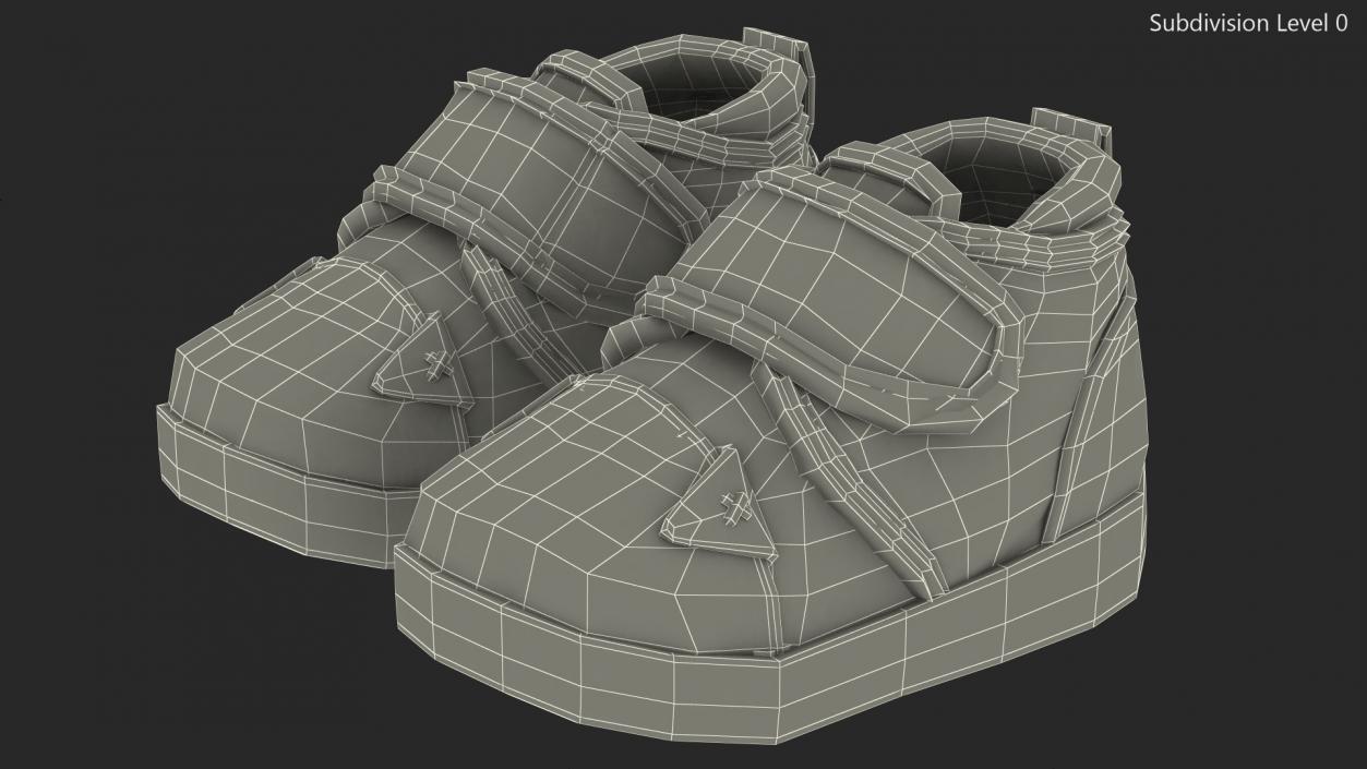 Puppy Toddler Shoes 3D model