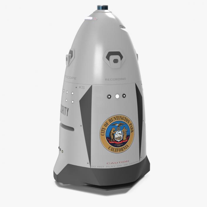 3D model Knightscope K5 Autonomous Security Robot