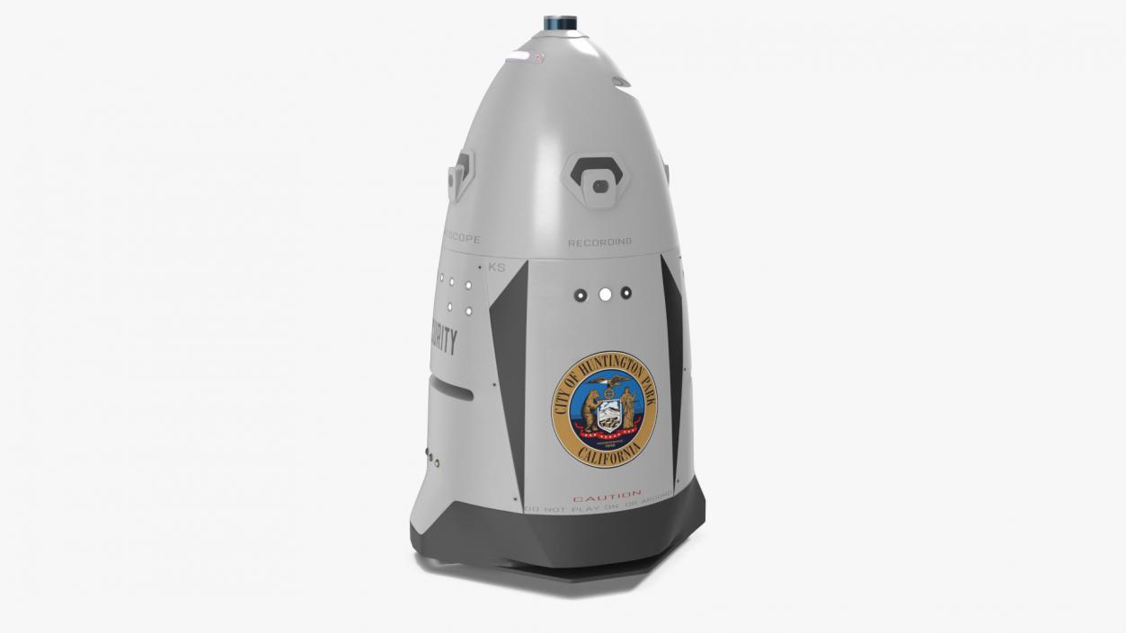 3D model Knightscope K5 Autonomous Security Robot